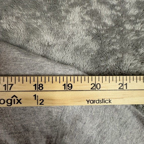 Lands' End Super-T Unisex L Mock Neck Gray LS Shirt SEE DESCRIPTION - Picture 14 of 15